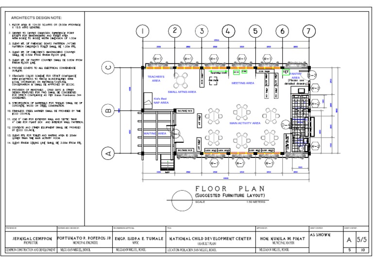Kids' Activity Center Design Plan | PDF