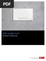 ABB-free@home: System Manual