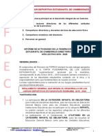 Informe Actividades Fdpech 2019-2020