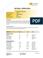 Polydet High Gloss - Brilliant Shine: Material: Product Thickness: Product Width: Coil Length: Colors Available