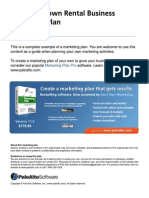 Download Wedding gown rental marketing plan by Palo Alto Software SN4869882 doc pdf
