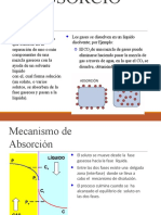 Absorción y Destilación