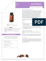Doterra Harvest Spice Essential Oil Blend PDF