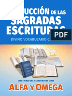 Traduccion de Las Escrituras Sagradas Divino Vocabulario Celeste