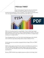 Apa Itu Ujian PISA Dan TIMSS