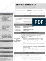 CV Reajustement Del PDF