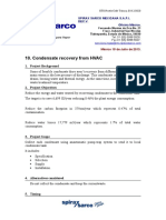 Condensate Recovery From HVAC