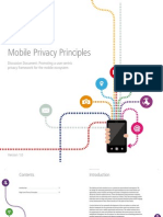 Mobile Privacy Principles: Mobile Alliance Against Child Sexual Abuse Content