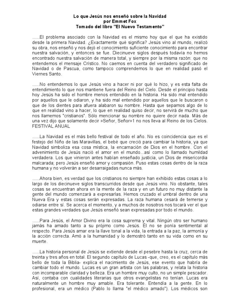 Jesús y el significado de la Navidad | PDF | Reyes Magos | Jesús