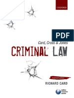 Richard Card-Card, Cross & Jones_ Criminal Law-Oxford University Press, USA (2012) (1).pdf
