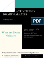 Stellar Activities in Dwarf Galaxies