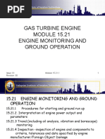 Aircraft Engine Ground Run Procedures | PDF | Horsepower | Engines