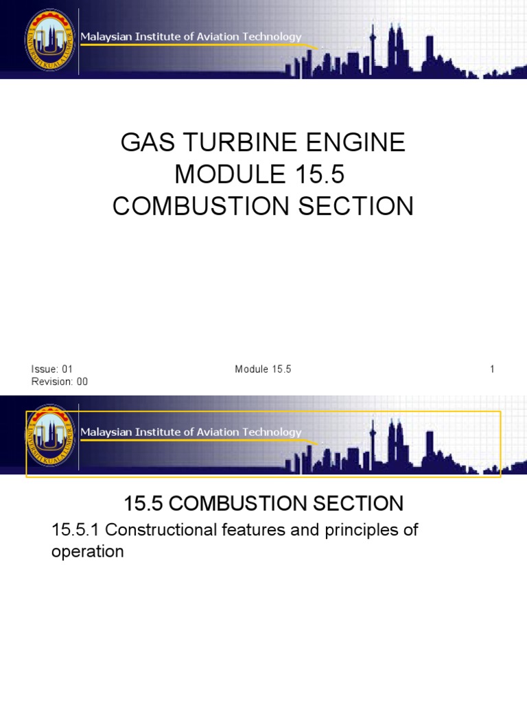 Gas Turbine Engine Combustion Section | PDF | Energy Conversion ...