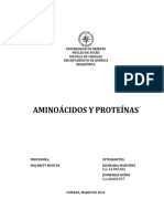 Práctica - Aminoácidos y Proteínas // Bioquímica