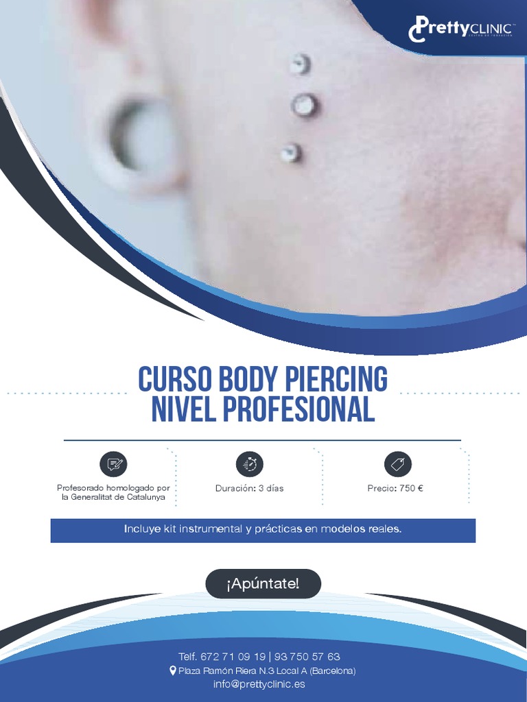 Curso Profesional de Body Piercing | PDF | Ciencia y matemáticas