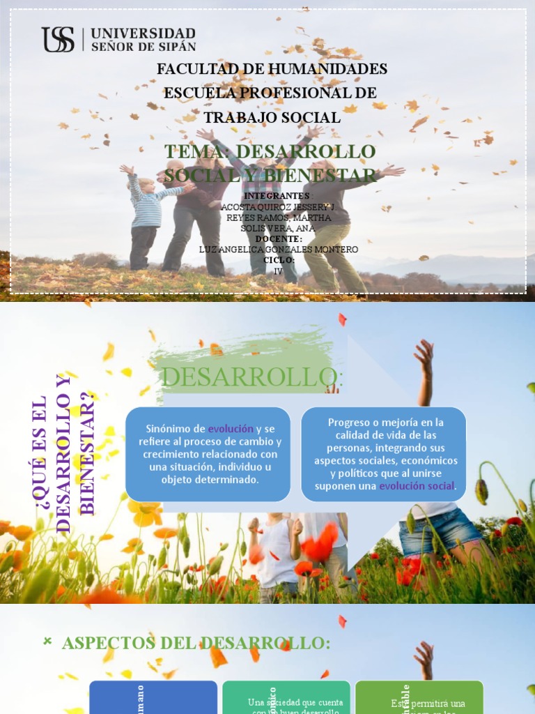 Desarrollo Social y Bienestar | PDF | Bienestar | Sociedad