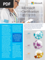 MOS - Employability Evidence of Microsoft Certifications Brochure PDF