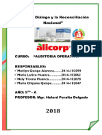 AUDITORIA OPERATIVA ALICORP - PDF Free Download PDF