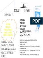 Lampu Darurat: SX-28 W LED Fungsi Ac/Dc