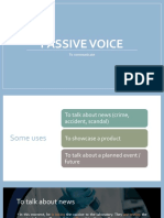 Passive Voice English IV