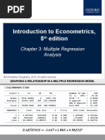 Introduction To Econometrics, 5 Edition: Chapter 3: Multiple Regression Analysis