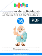 MA0016 Numeros Romanos Primaria Edufichas PDF