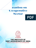 Taxation On Co-Operative Sector