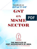 Impact of GST On MSME Sector