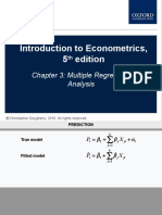 Introduction To Econometrics, 5 Edition: Chapter 3: Multiple Regression Analysis