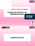 Tema 3 Cadena de Frío Vacuna Sarampión PDF