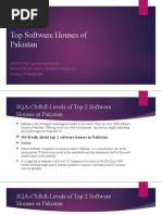 Top Software Houses of Pakistan: Instructor: Zainab Mahmood Presented By: Abdul Rehman 17-Arid-519 BSCS (A) 7 Semester