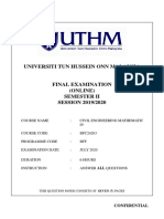Final Exam BFC24203 PDF