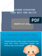 Pelayanan Kesehatan Bayi Dan Balita