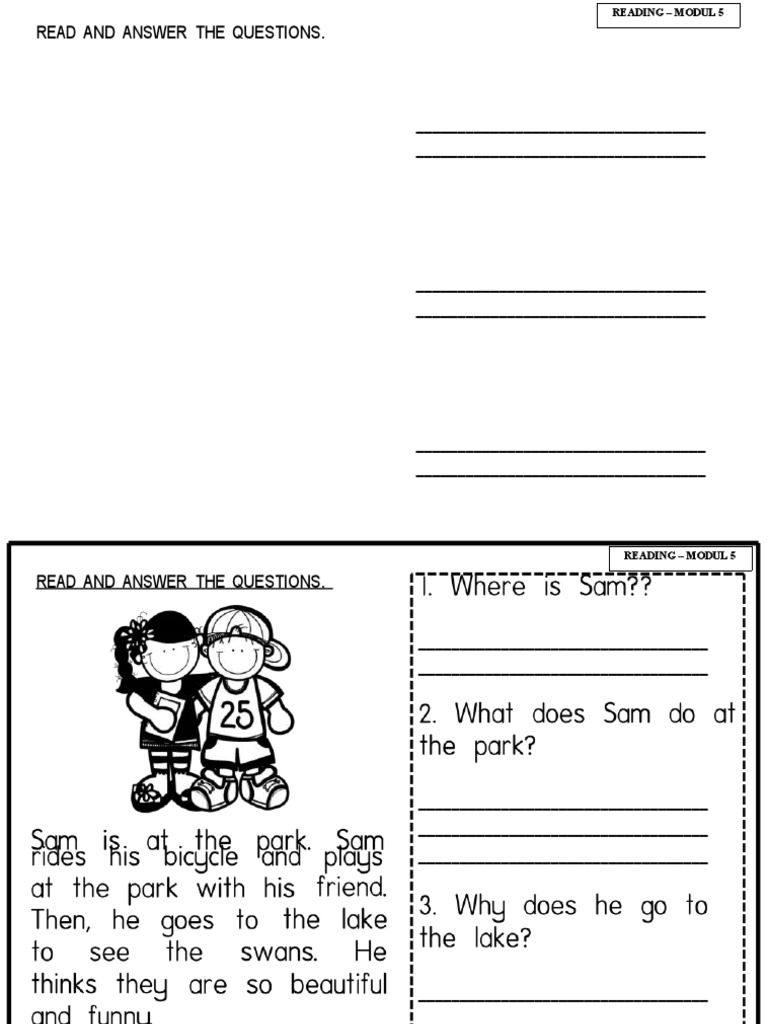 Reading Module 5 Questions Guide | PDF