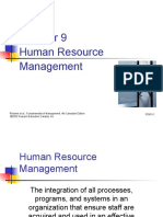 Staffing and Human Resource Management