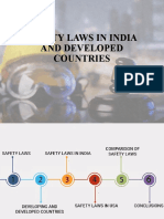 Safety Laws in India and Developed Countries