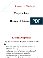 Chapter 4 (Review of  Literature)