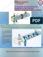 Selección Y Diseño de Equipos de Transferencia de Calor: Ingeniería Química