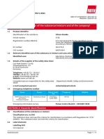 SECTION 1: Identification of The Substance/mixture and of The Company/ Undertaking