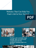 Websites That Can Help You Find A Job In New Normal