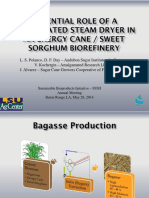 2014 Potential Role of A Superheated Steam Dryer in An Energy Cane Sweet Sorghum Biorefinery PDF