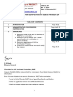 Circular No 5-16122019-DST Certification Process