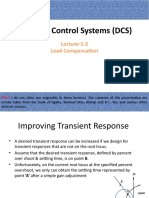 Digital Control Systems (DCS) : Lecture-1-2 Lead Compensation