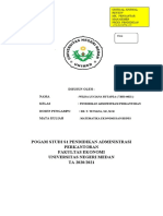 Pogam Studi S1 Pendidikan Administrasi Perkantoran Fakultas Ekonomi Universitas Negeri Medan TA 2020/2021