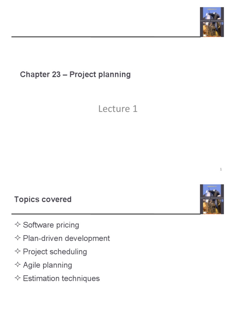 Effective Software Project Planning Guide | PDF | Profit (Economics ...