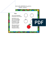 Miercuri - Educație Artistico-Plastică - Desen - Mărul PDF