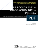 La Lógica en La Valoración de La Prueba