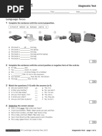 Starter Unit - Diagnostic Test