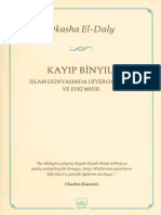 Okasha El-Daly - Kayıp Bin Yıl - İslam Dünyasında Hiyeroglifler Ve Eski Mısır