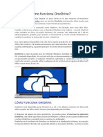 Qué Es y Cómo Funciona OneDrive PDF